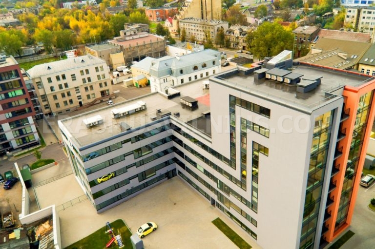 Exterior del edificio de energía B+, Erasmus Vilnius Piso 2 en Mindaugo gatvė cerca del casco antiguo